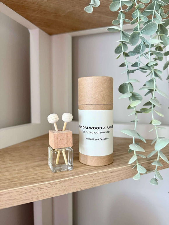Sandalwood & Amber Car Diffuser
