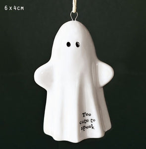 Too cute to spook hanging ghost east of india