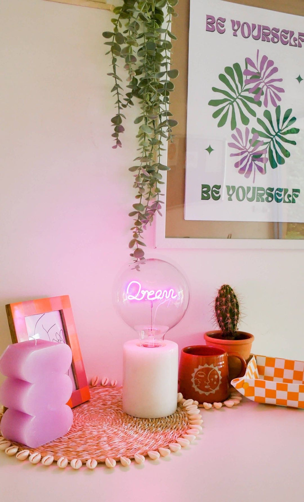 Dream LED Text Light Bulbs- Screw Down