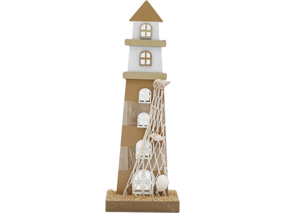 Wooden Lighthouse Decoration