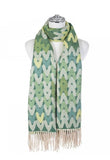 Heart Winter Scarf with Tassels ￼- Various Colours