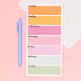 To do list - colourful days by Oh Laura