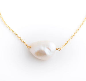 Gold Pearl On chain Bracelet