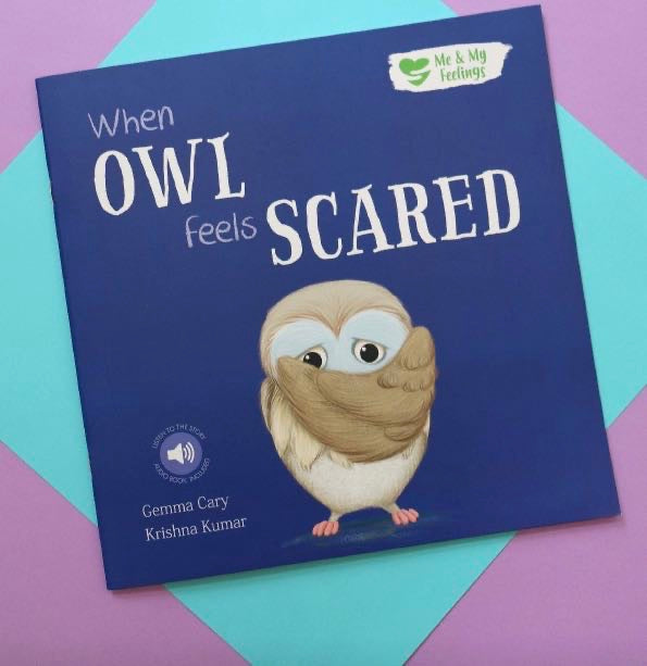 When Owl Feels Scared - Me And My Feelings Children's Paperback Book