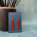 Tassel Earrings Burnt Orange - Jack & Freda