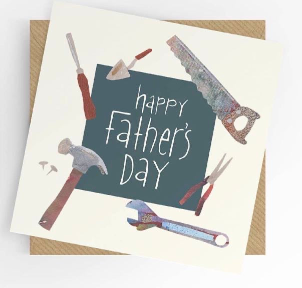 Father's Day card, DIY tools