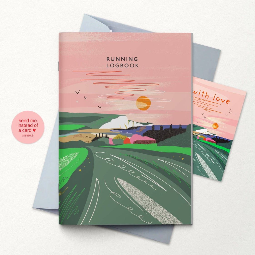 Running Logbook by Onneke | Illustrated Gift for Runners