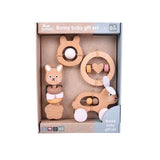 Bunny Baby Wooden Gift Set - Jumini