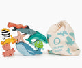 Wooden Toy Happy Stacking Ocean Animals for Kids - Threadbear Design