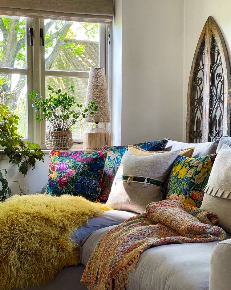 Banjara Patterned Colourful Throw Blanket