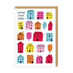 Happy new home greeting card