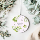Beautiful Mum Keepsake Hanging Decoration - Mum Gift - Mum Birthday