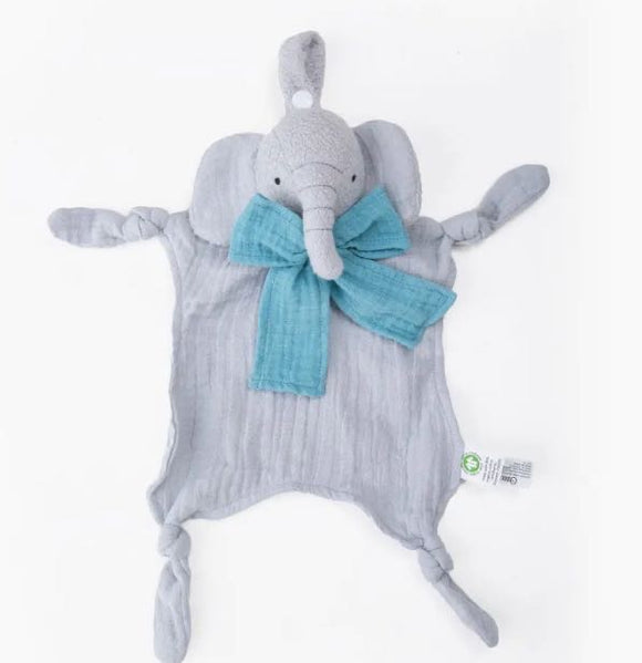 Elephant Baby Comforter (Organic Cotton)