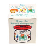 Glass Jar Pencil Sharpener - Wild Wonders - Rex London