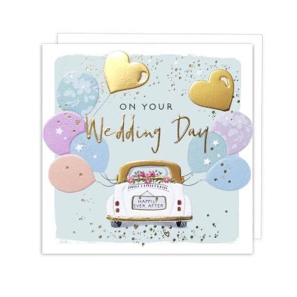 On your Wedding Day Car Card