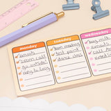 Days of the Week Keyboard Weekly Planner