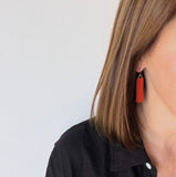 Tassel Earrings Burnt Orange - Jack & Freda