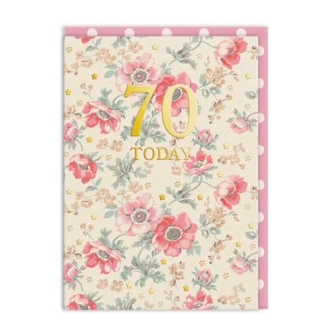70 Today Birthday Card - Cath Kidston
