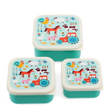 Snack boxes (set of 3) - Farmyard - Rex London