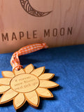 If Nannies Were Flowers I’d Pick You Wooden Hanging Decoration
