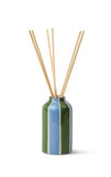 PEACOCK CERAMIC REED DIFFUSER - MISTED LIME - HOMEWARE GIFT