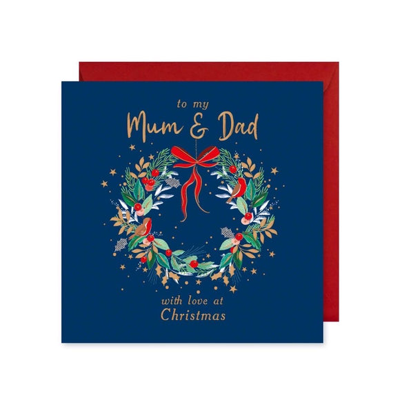 Mum & Dad Christmas Card