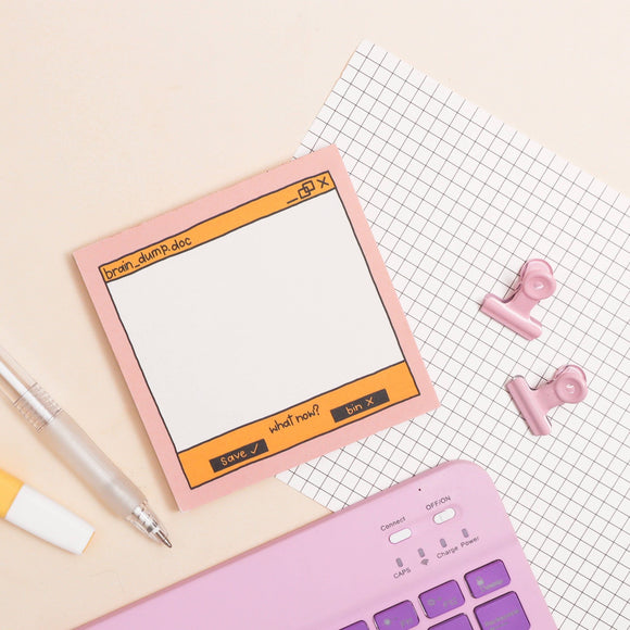 Memo pad - brain dump - Oh Laura