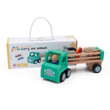 Wooden Farm Lorry Children’s Toy (with animals)