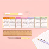 Days of the Week Keyboard Weekly Planner