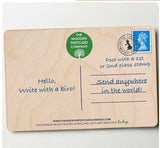 HMS Dog Wooden Postcard - The Wooden Postcard Company