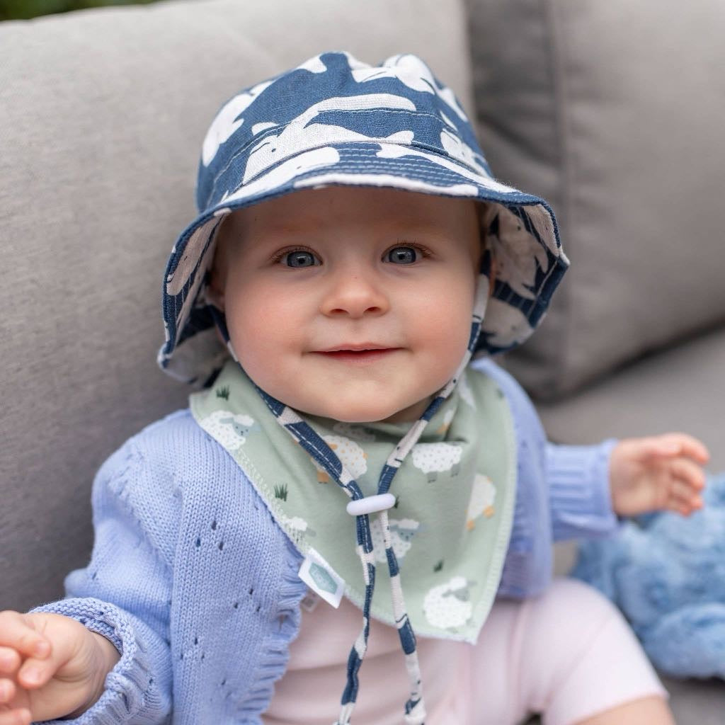 Whales Design Baby Sun Hat