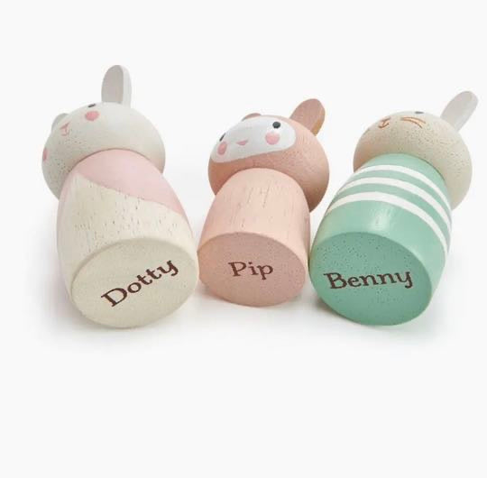 Bunny Tales Wooden Figurines - Threadbear Design