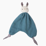 Rabbit Baby Comforter - Blue (Organic Cotton)