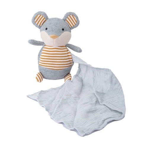 Mouse with Cuddle Cloth| Baby Comforter 