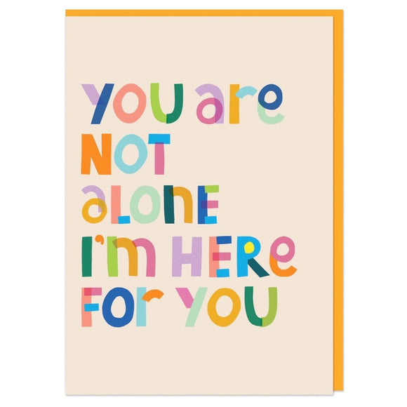 I'll Hold Your Hand Along The Way Card