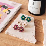 Daisy Stud Earrings by Pepper You