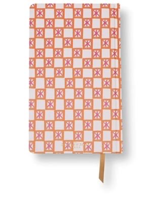 Tulip Journal - Orange Check