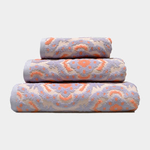 Luxury Goa Sculpted Patterned Bath Towels - 100% Cotton