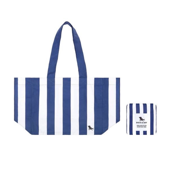 Dock & Bay Everyday Tote Bag - Whitsunday Blue