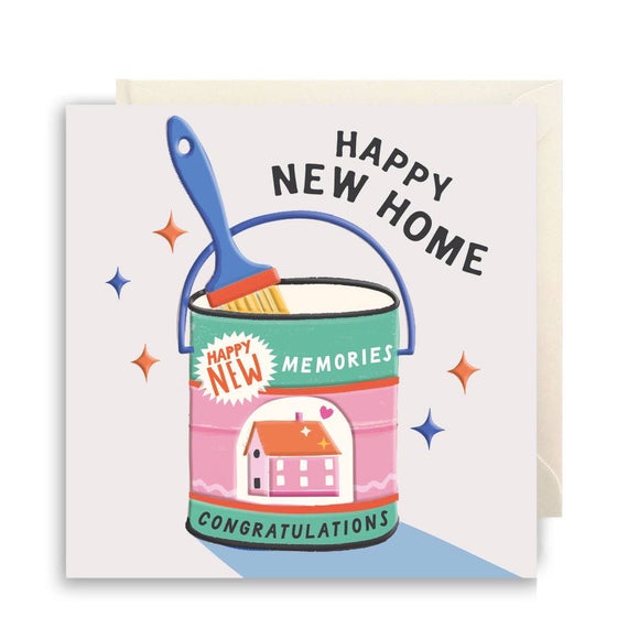 Happy new home card