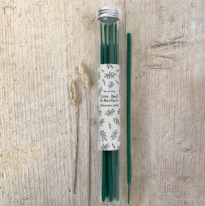 Incense Sticks Lime, Basil & Mandarin - East Of India