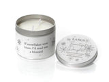 BEAUTIFUL DAUGHTER SNOWY SPLENDOUR HAND POURED SOY TIN CANDLE