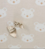 Natural Bear Baby Blanket