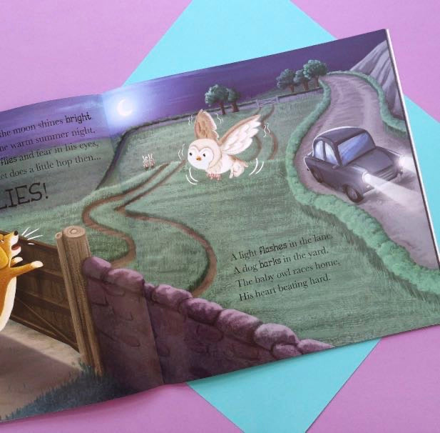 When Owl Feels Scared - Me And My Feelings Children's Paperback Book