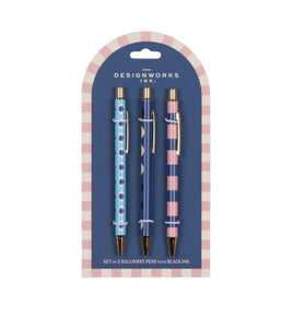 A DOPO SET OF 3 PENS - EYE MOON STRIPE