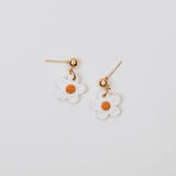 Mini Floral Drop Earrings