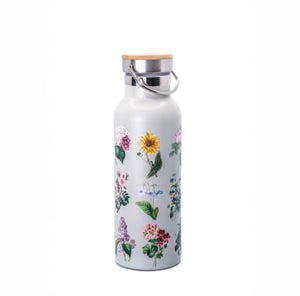 Vintage Flowers Metal Water Bottle - Sass & Belle