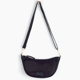 Modern Nylon Sling Crossbody Bag – Navy