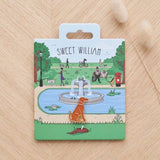 Vizsla Dog Pin - Sweet William