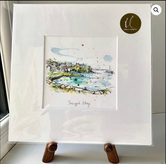 Strangford Village - Northern Ireland Landscapes - Kathryn Callaghan Mini Prints